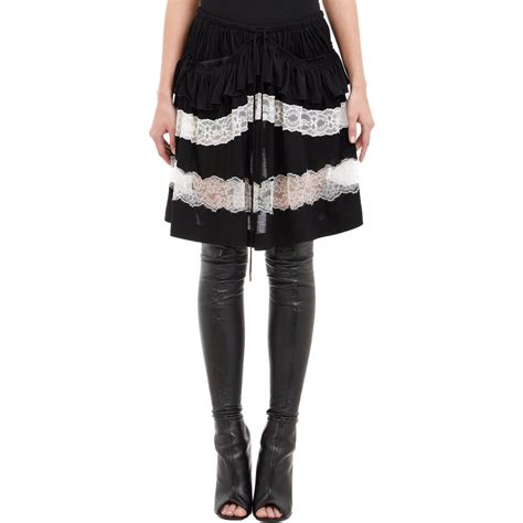 givenchy lace skirt